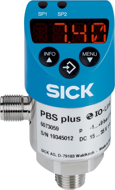 PBS plus, un capteur de pression polyvalent et intelligent pour l'automatisation des usines